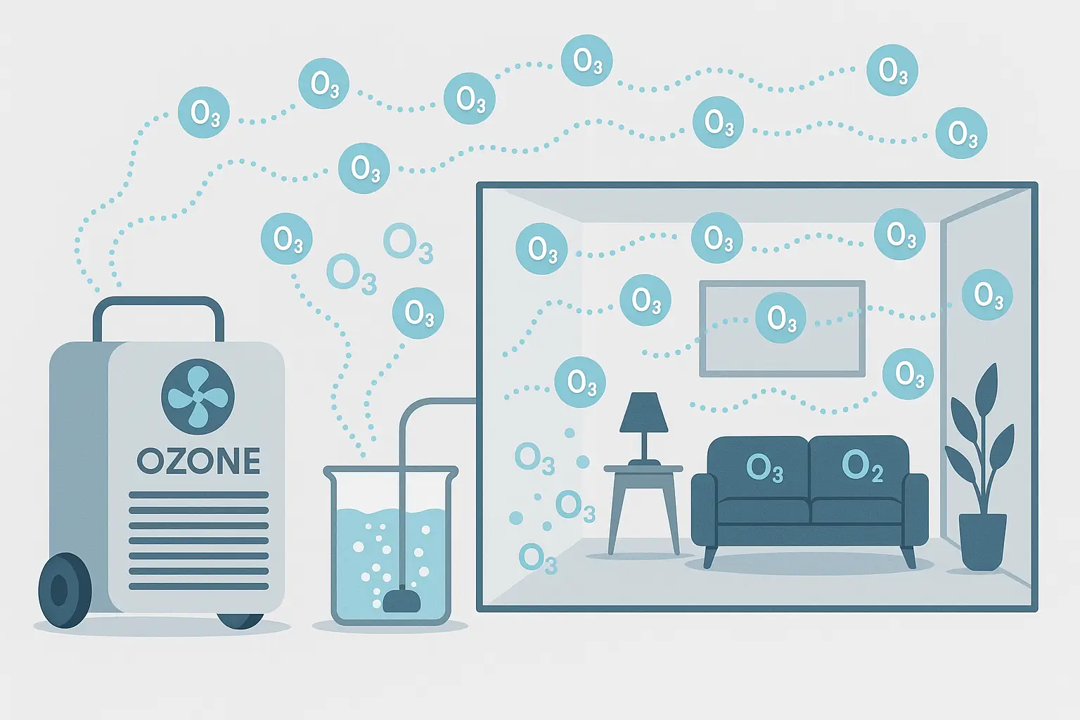 Ozonla Dezenfeksiyon Nasıl Yapılır?